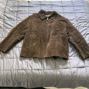 MARC NEW YORK Brown Leather Jacket